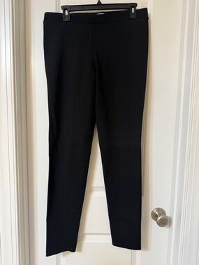 crown & ivy Black Ponte Leggings